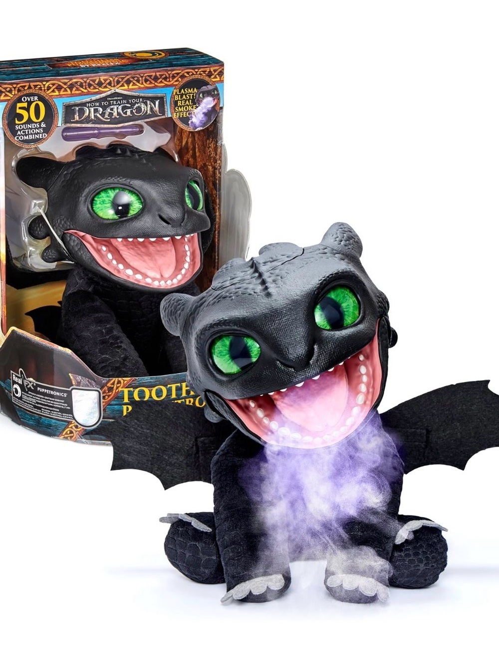 Official Toothless Puppetronic Interactive Dragon - Picture 12 of 14